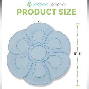 Soothing Company Mesh Flower Baby Bath Pillow